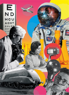 CLEMENTONI Puzzle Science Museum 1000 dílků