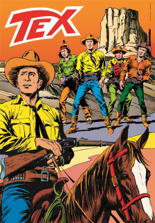 CLEMENTONI Puzzle Tex: Na starém západě 1000 dílků