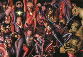 CLEMENTONI Puzzle Avengers 1000 dílků