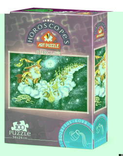 ART PUZZLE Puzzle Znamení zvěrokruhu: Vodnář 100 dílků