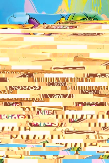 ART PUZZLE Dřevěné puzzle Dinosauři na rybách 16 dílků