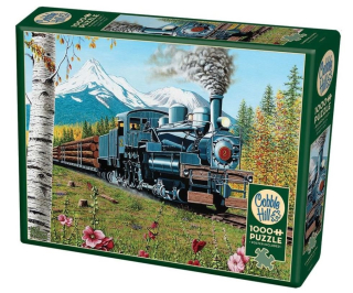 COBBLE HILL Puzzle Těžba dřeva 1000 dílků