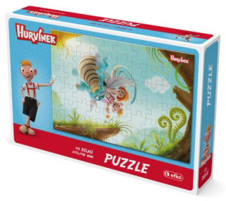 EFKO Puzzle Hurvínek a kouzelné muzeum: Letíme 60 dílků