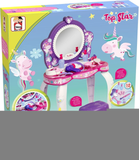 CHICOS Toaletní stolek Top star s příslušenstvím