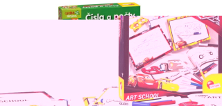 LISCIANI Baby puzzle Čísla a počty