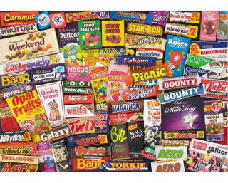 GIBSONS Puzzle Rok 1980: Sladké vzpomínky 1000 dílků