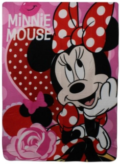 FLEECOVÁ DEKA DISNEY MINNIE