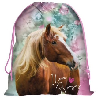 SÁČEK NA PŘEZŮVKY, TĚLOCVIK KONĚ I LOVE HORSES 