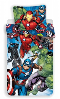 JERRY FABRICS Povlečení Avengers Brands 02 140/200, 70/90