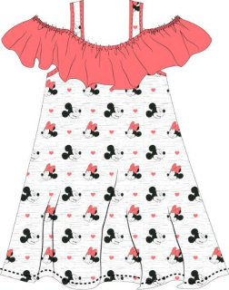 DÍVČÍ ŠATY DISNEY MINNIE