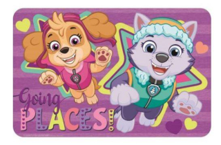 JÍDELNÍ PODLOŽKA - PROSTÍRÁNÍ PAW PATROL > varianta Fialová