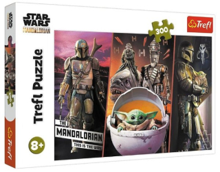PUZZLE STAR WARS TAJEMNÝ BABY YODA 300 dílků