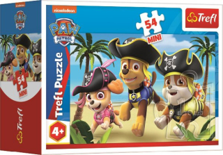 Puzzle Tlapková patrola: Společná dobrodružství 54 dílků