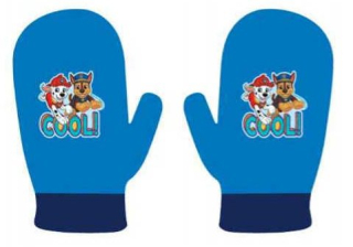 CHLAPECKÉ PRSTOVÉ RUKAVICE PAW PATROL
