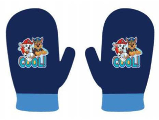 CHLAPECKÉ PRSTOVÉ RUKAVICE PAW PATROL 