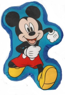 TVAROVANÝ POLŠTÁŘEK MICKEY MOUSE