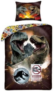 HALANTEX Povlečení Jurský Park třesk 140/200, 70/90