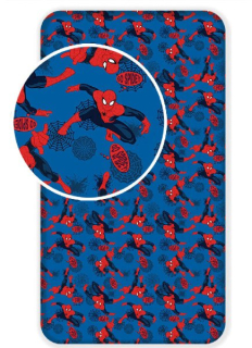 JERRY FABRICS Prostěradlo Spiderman 2017 90/200