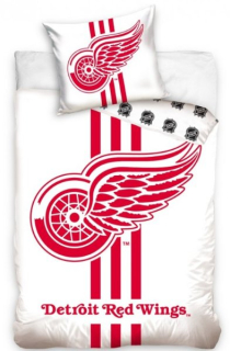 HOKEJOVÉ POVLEČENÍ NHL DETROIT RED WINGS WHITE