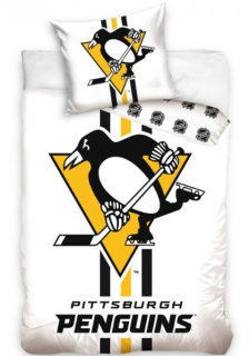 HOKEJOVÉ POVLEČENÍ NHL PITTSBURGH PENGUINS WHITE