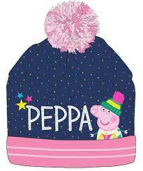 DÍVČÍ ZIMNÍ ČEPICE KULICH PEPPA PIG
