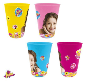 SADA 4 KS PLASTOVÝ KELÍMEK SOY LUNA, uni