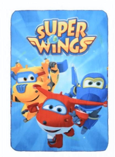 FLÍSOVÁ DEKA SUPER WINGS, uni