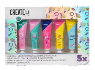 SADA 5 KS KRÉM NA RUCE A TĚLO CREATE IT, uni