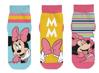SADA 3 KS PONOŽKY MINNIE, 31-34