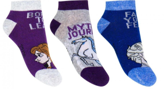 SADA 3 KS PONOŽKY FROZEN, 31-34