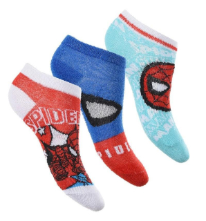 SADA 3 KS PONOŽKY SPIDERMAN, 27-30
