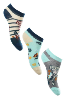 SADA 3 KS PONOŽKY FROZEN, 23-26