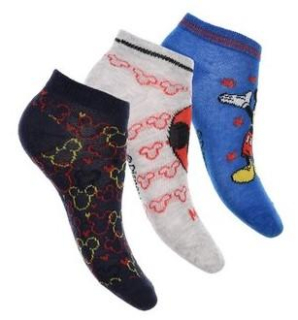 SADA 3 KS PONOŽKY MICKEY, 31-34