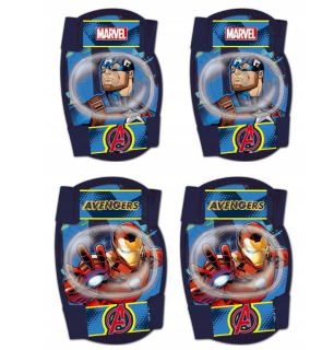 SADA 4 KS CHRÁNIČE KOLEN A LOKTŮ AVENGERS, uni