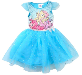 SET 6 KS ŠATY MY LITTLE PONY, 3,4,5,6,7,8