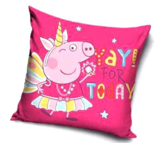 POVLAK NA POLŠTÁŘ PEPPA PIG, uni