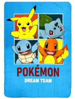 FLÍSOVÁ DEKA POKÉMON, uni