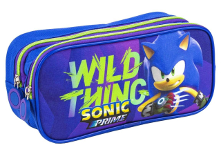 SET 6 KS DVOUKOMOROVÝ POUZDROVÝ PENÁL SONIC, uni