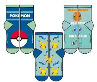 SADA 3 KS PONOŽKY POKÉMON, 27-30