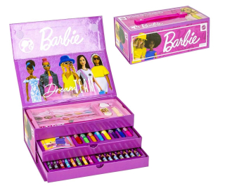 KRESLÍCÍ KUFŘÍK BARBIE, uni