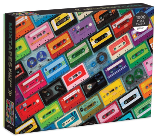 GALISON Puzzle Kazety 1000 dílků