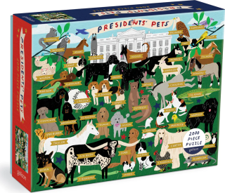 GALISON Puzzle Mazlíčci prezidentů 2000 dílků