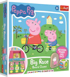 TREFL Hra Prasátko Peppa: Velký závod