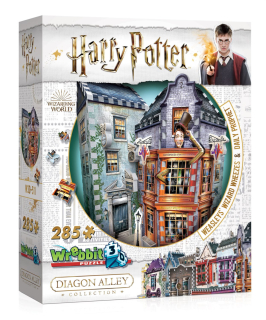 WREBBIT 3D puzzle Harry Potter: Kratochvílné a kouzelnické kejkle a Denní věštec 285 dílků