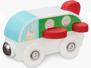 CHARACTER Prasátko Peppa Dřevěné letadlo