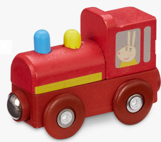CHARACTER Prasátko Peppa Dřevěná lokomotiva