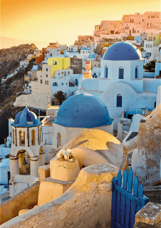 TREFL Puzzle Premium Plus Photo Odyssey: Oia, Santorini 1000 dílků