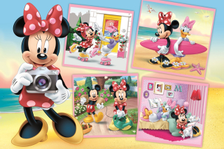 TREFL Puzzle Půvabná Minnie 60 dílků