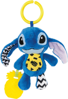 CLEMENTONI BABY Disney Plyšový Stitch na zavěšení