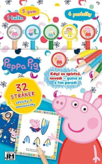 JIRI MODELS Aktivity s gumami - Prasátko Peppa